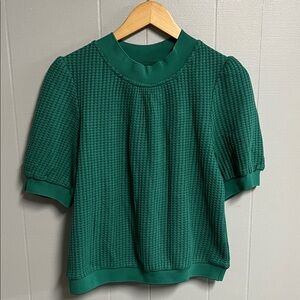 NWT Voy Shirt Blouse Top Green Large